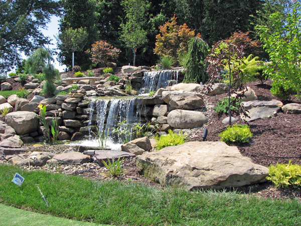 B.T Klein’s Landscaping | Water Features | Pondless Waterfalls